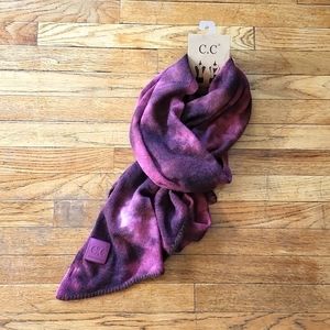 C.C Scarf Purple TieDye